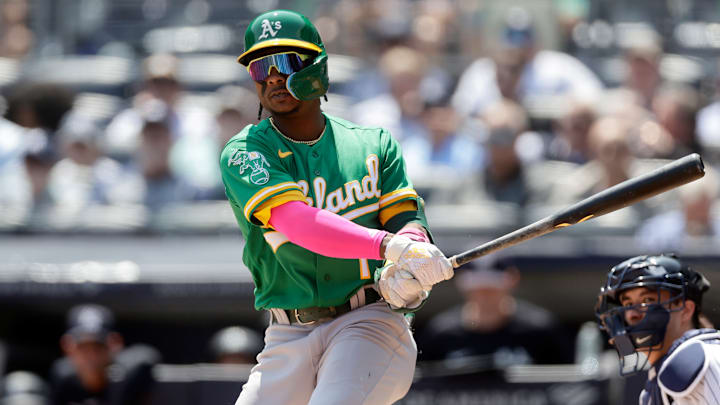 Oakland podría escuchar una oferta de Yankees por Esteury Ruiz