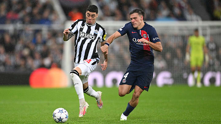 Newcastle United FC v Paris Saint-Germain: Group F - UEFA Champions League 2023/24
