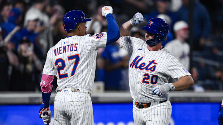 New York Mets, Pete Alonso, Mark Vientos New York Mets, Pete Alonso, Mark Vientos