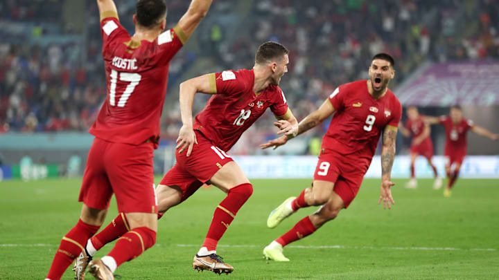 L'attaque de la Serbie est en forme face à la Suisse.