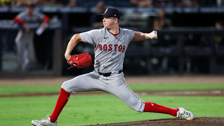 Boston Red Sox starting pitcher Kyle Harrison.