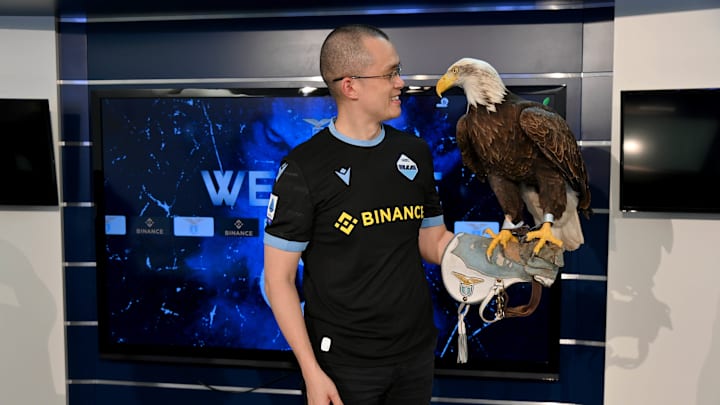 Binance President Visits SS Lazio Training Center