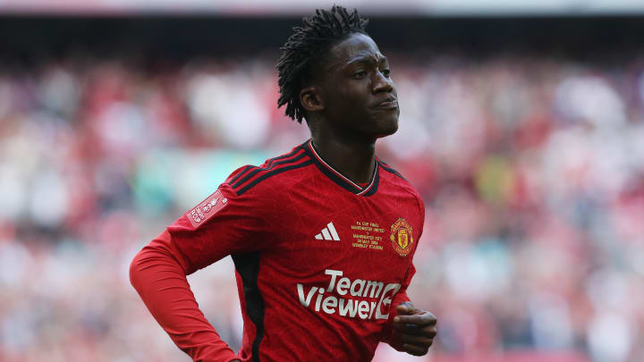 Kobbie Mainoo - Manchester United Kobbie Mainoo - Manchester United