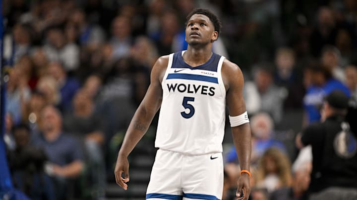 Minnesota Timberwolves guard Anthony Edwards.