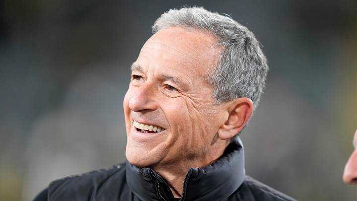 Nov 10, 2025; Green Bay, Wisconsin, USA; Disney CEO Bob Iger on the sidelines in the first half of a game between the Green Bay Packers and the Philadelphia Eagles at Lambeau Field. Mandatory Credit: Jeff Hanisch-Imagn Images Nov 10, 2025; Green Bay, Wisconsin, USA; Disney CEO Bob Iger on the sidelines in the first half of a game between the Green Bay Packers and the Philadelphia Eagles at Lambeau Field. Mandatory Credit: Jeff Hanisch-Imagn Images