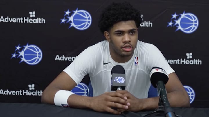 Jase Richardson addresses media after Magic-Heat 10.4.25 Jase Richardson addresses media after Magic-Heat 10.4.25