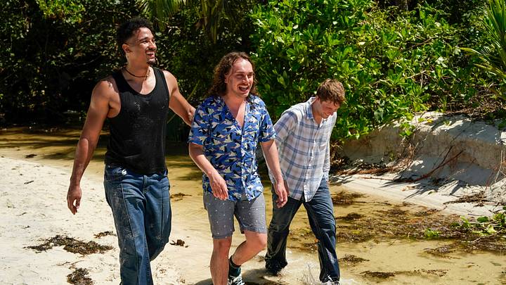 “Permanent Uncertainty” – Castaways marooned in remote Fiji embark upon the Open Era of SURVIVOR and battle to win $1 million on the two-hour 51st season premiere of SURVIVOR, Wednesday, Sept. 23. Devin Way, Danny “Kilby” Kilby, Carter Krull Photo: Robert Voets/CBS ©2026 CBS Broadcasting, Inc. All Rights Reserved. “Permanent Uncertainty” – Castaways marooned in remote Fiji embark upon the Open Era of SURVIVOR and battle to win $1 million on the two-hour 51st season premiere of SURVIVOR, Wednesday, Sept. 23. Devin Way, Danny “Kilby” Kilby, Carter Krull Photo: Robert Voets/CBS ©2026 CBS Broadcasting, Inc. All Rights Reserved.