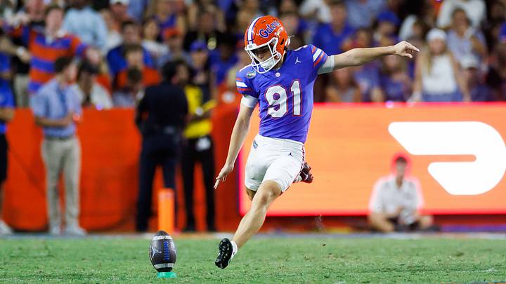 Florida Gators kicker Patrick Durkin is not your usual specialist. Florida Gators kicker Patrick Durkin is not your usual specialist.