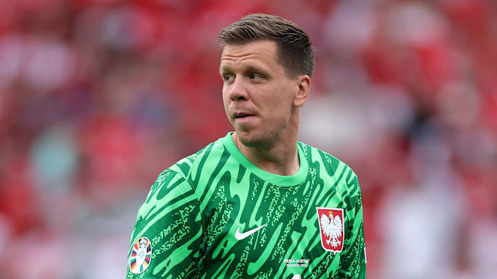 Wojciech Szczesny avec la Pologne à l'Euro 2024