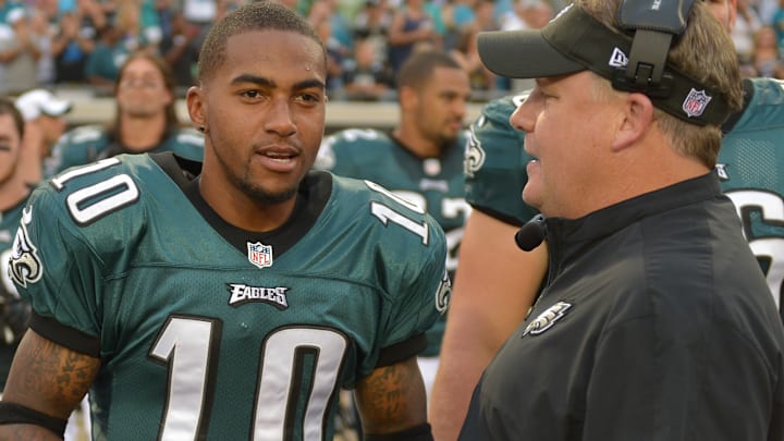 Chip Kelly, DeSean Jackson, Philadelphia Eagles