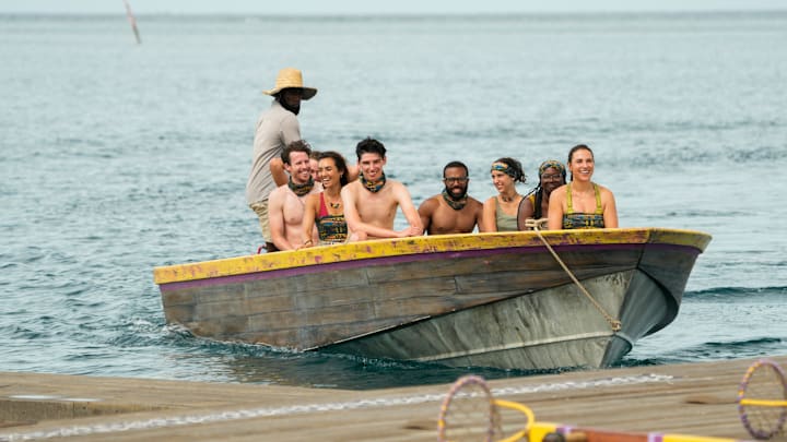 “Huge Dose of Bamboozle” – The fatiguing nature of the game is highlighted as some castaways hit their personal breaking points. Following tribal, one castaway is left visibly shaken after being left out of the vote. Then, an epic blindside takes place at tribal council, leaving some players spinning, on SURVIVOR, Wednesday, Nov. 26 Photo: Robert Voets/CBS ©2025 CBS Broadcasting, Inc. All Rights Reserved.