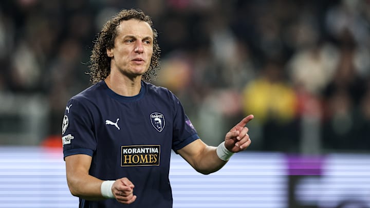 David Luiz of Pafos seen during the UEFA Champions League...