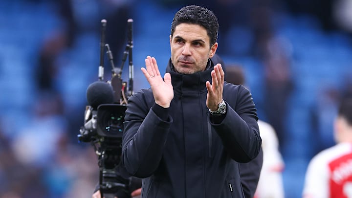 Mikel Arteta has handed out only six debuts to academy players