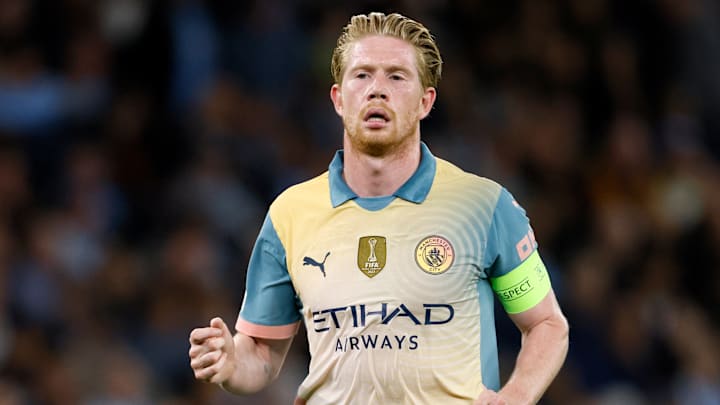 Kevin De Bruyne toujours absent.