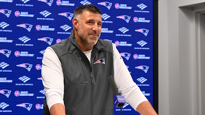 The New England Patriots hired head coach Mike Vrabel back in January 2025.