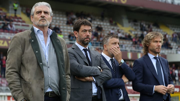 Maurizio Arrivabene, Andrea Agnelli, Federico Cherubini e Pavel Nedved Maurizio Arrivabene, Andrea Agnelli, Federico Cherubini e Pavel Nedved