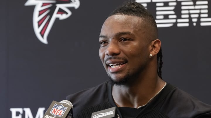 Atlanta Falcons running back Bijan Robinson is poised for a productive 2024 season. Atlanta Falcons running back Bijan Robinson is poised for a productive 2024 season.