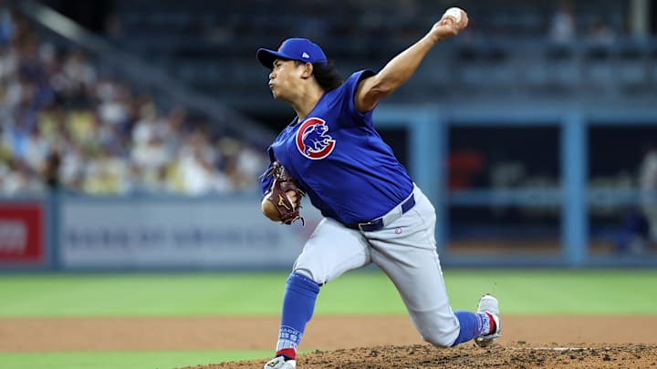 Chicago Cubs Starting Pitcher Shota Imanaga 