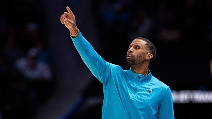 Charlotte Hornets head coach Charles Lee.