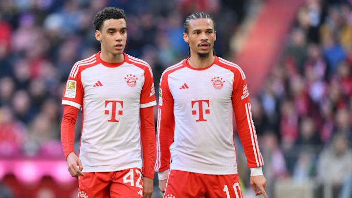Bayern Munich set to hold contract talks with German stars Leroy Sane and Jamal Musiala in coming weeks.