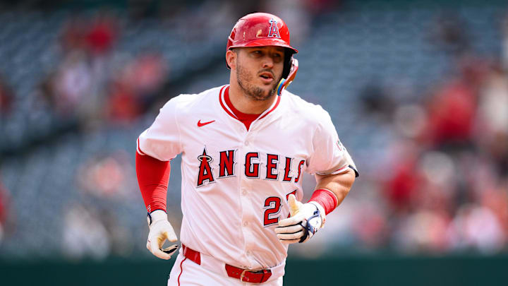 Mike Trout posted a career-worst slugging percentage in 2025 and missed the All-Star Game for the second year in a row.