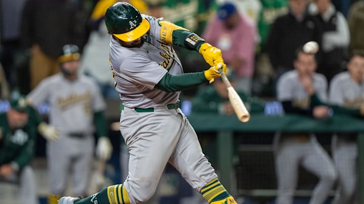 Oakland Athletics Catcher Shea Langeliers