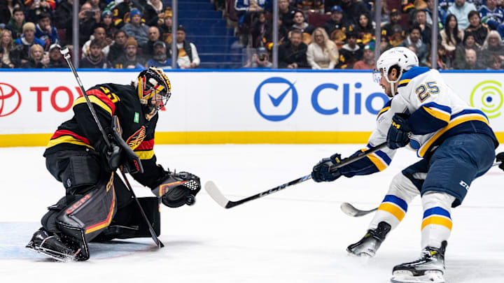 St Louis Blues v Vancouver Canucks