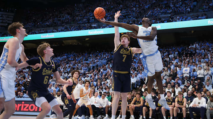 COLLEGE BASKETBALL: JAN 21 Notre Dame at North Carolina
