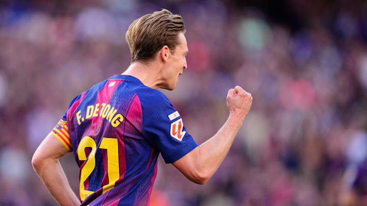 Frenkie de Jong est blessé depuis plusieurs semaines.