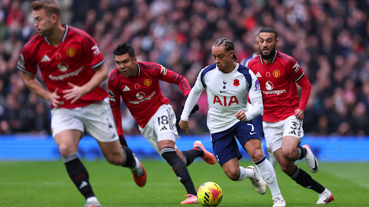 Manchester United x Tottenham é um dos destaques de hoje pela Premier League 2025/26