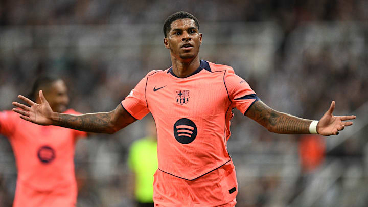 Marcus Rashford et le FC Barcelone se sont imposés jeudi soir à Newcastle en Ligue des Champions.