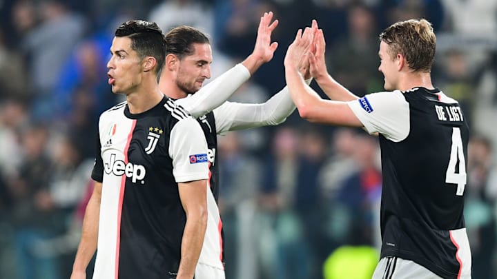 Cristiano Ronaldo, Adrien Rabiot, Matthijs de Ligt