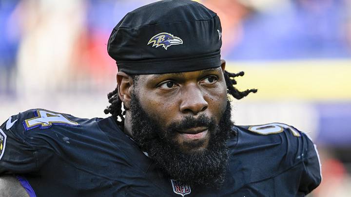 Baltimore Ravens defensive tackle John Jenkins