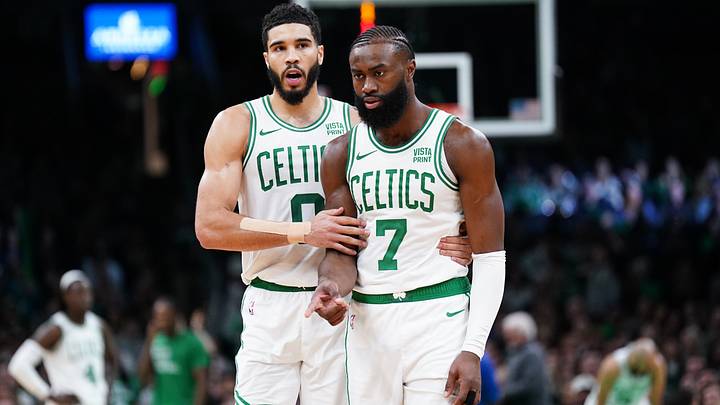 Jayson Tatum and Jaylen Brown were teammates for nearly a decade. Jayson Tatum and Jaylen Brown were teammates for nearly a decade.