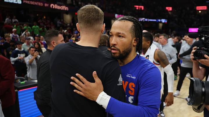 Jalen Brunson spoke about his classy postgame moment with Spurs coach Mitch Johnson after the Knicks won the NBA championship in San Antonio. Jalen Brunson spoke about his classy postgame moment with Spurs coach Mitch Johnson after the Knicks won the NBA championship in San Antonio.