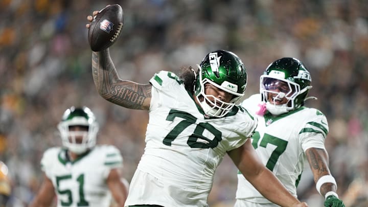NY Jets defensive tackle Jay Tufele