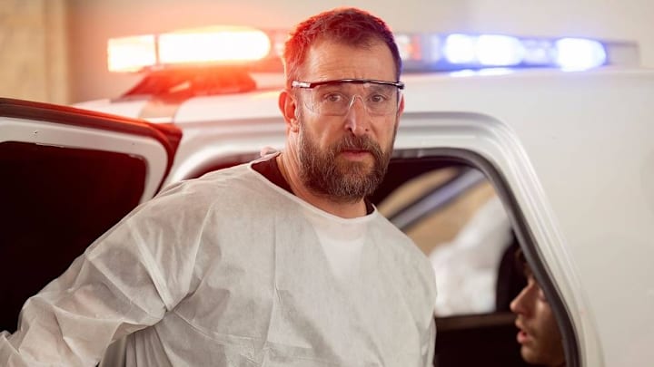 Noah Wyle in The Pitt on Max