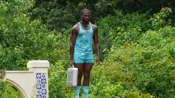 DEAL OR NO DEAL ISLAND -- "Million Dollar Walk" Episode 209 -- Pictured: Phillip Solomon -- (Photo by: Monty Brinton/NBC)