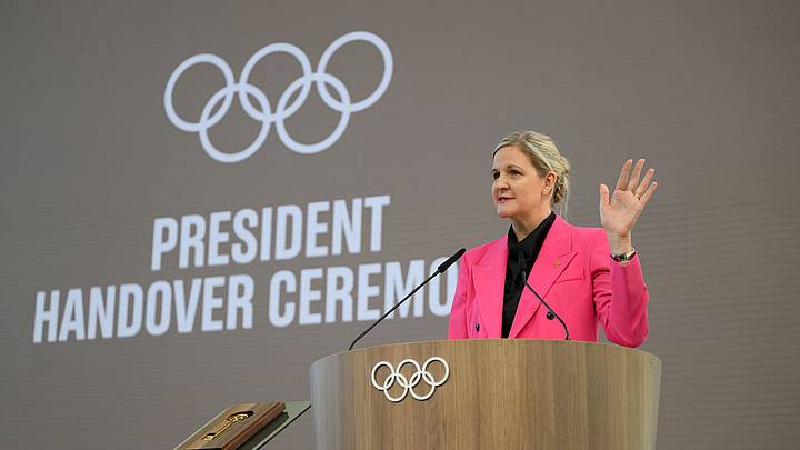 Kirsty Coventry, presidenta del Comité Olímpico Internacional. Kirsty Coventry, presidenta del Comité Olímpico Internacional.