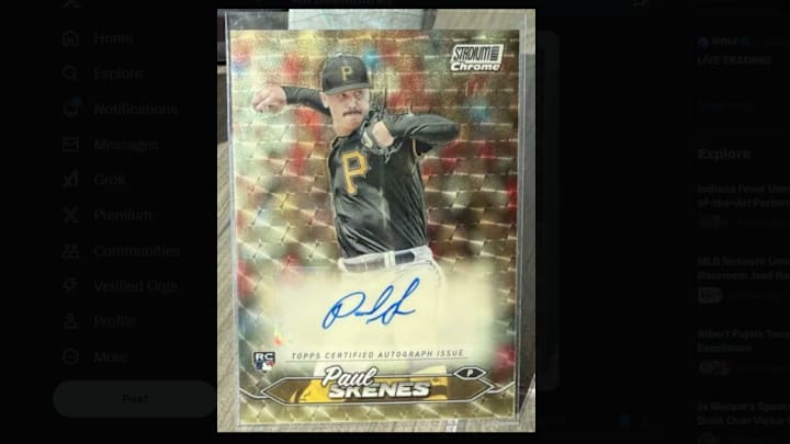 2024 Topps Stadium Club Superfractor - Paul Skenes