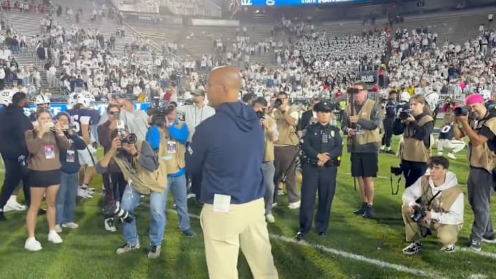 James Franklin's Penn State team has now lost three straight games. 
