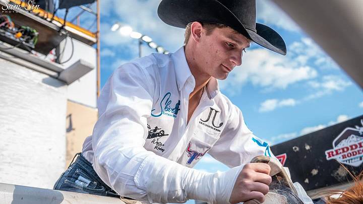 Cooper Cooke has won more than $38,000 during the first few weeks of June, lifting him into the top 5 of the Bareback World Standings. 