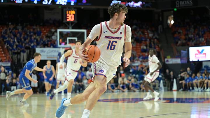Boise State's Spencer Ahrens. Boise State's Spencer Ahrens.