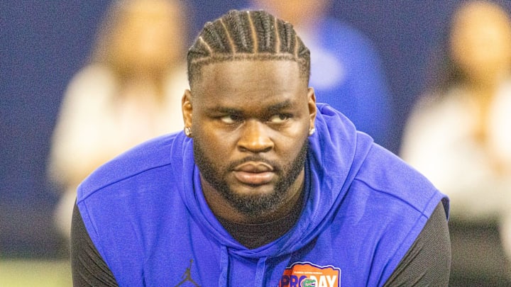 Florida defensive lineman Caleb Banks