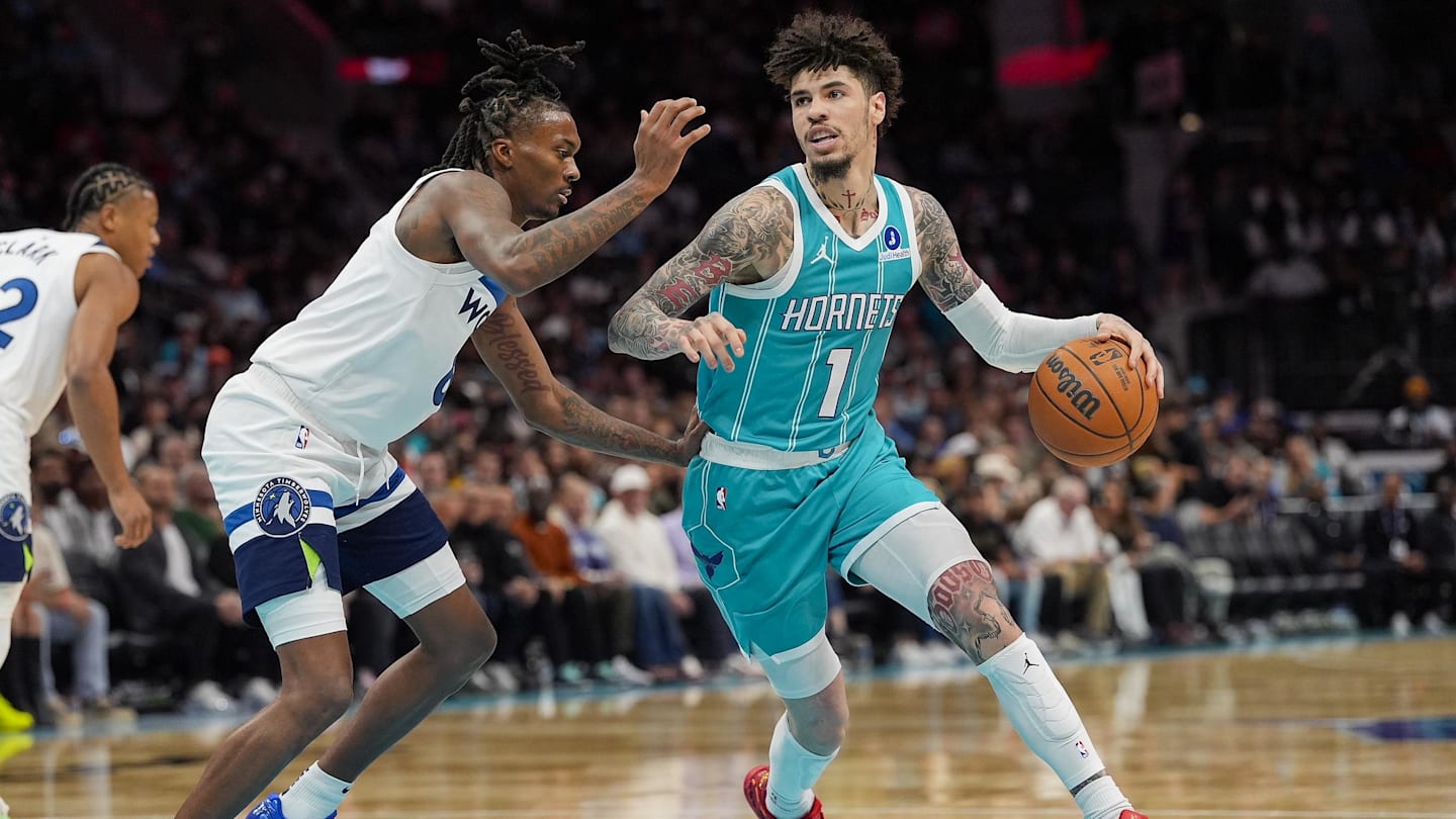 Gorgeous Hornets Vs. Pelicans: Lamelo Ball Faces Zion Williamson In Matinee Showdown Moment Concept