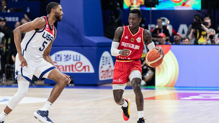 La Alemania de Dennis Schröder venció a Estados Unidos en semis y ahora va por Serbia en la final de la Copa Mundial de Baloncesto FIBA 2023