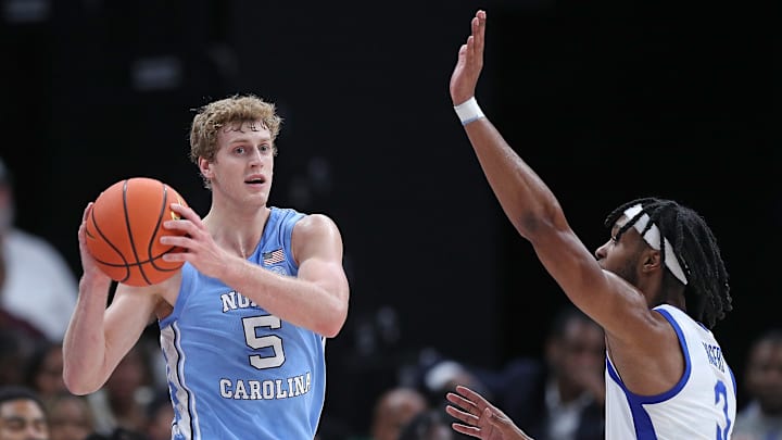 Cade Tyson in the Hoops for St. Jude Tip Off Classic exhibition game at Memphis
