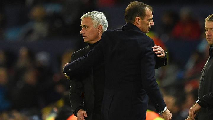 Mourinho et allegri se feront face ce dimanche