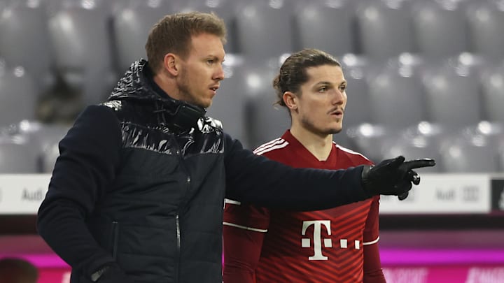 Hat mehr als ein Dutzend Ausfälle zu beklagen: Julian Nagelsmann (l.)