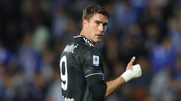 Dusan Vlahovic könnte Juventus Turin verlassen. Dusan Vlahovic könnte Juventus Turin verlassen.